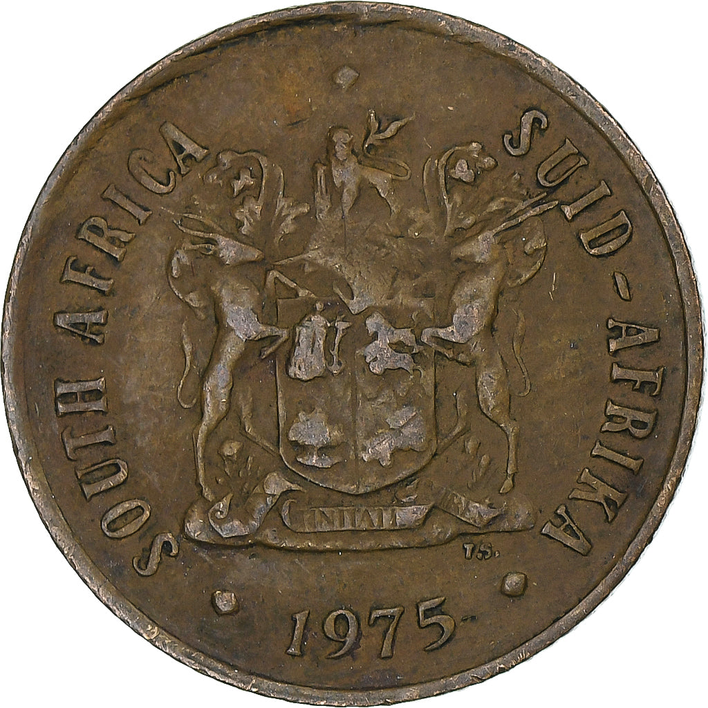 Afrique du Sud, 2 Cents, 1975