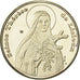 Francja, medal, Sainte Thérèse de Lisieux, Lisieux - Le Carmel, Miedzionikiel