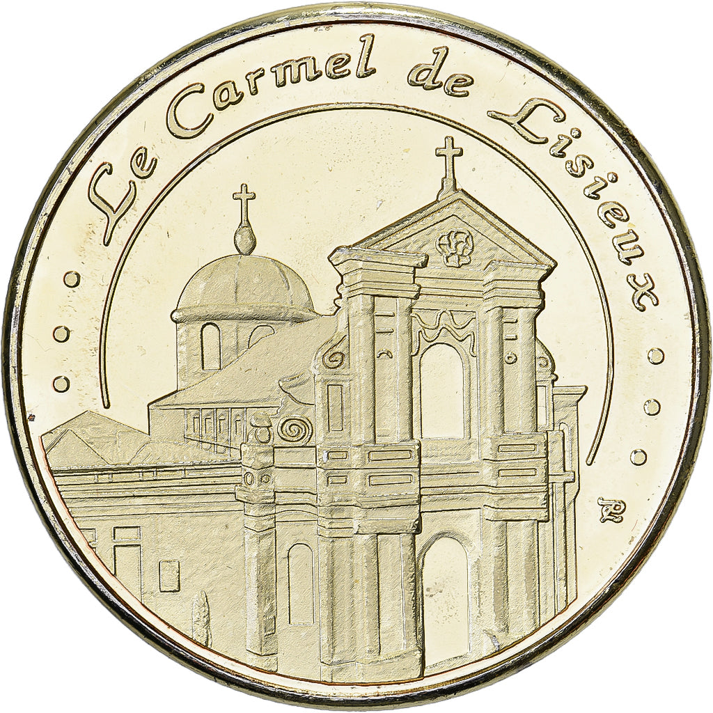 Francja, medal, Sainte Thérèse de Lisieux, Lisieux - Le Carmel, Miedzionikiel