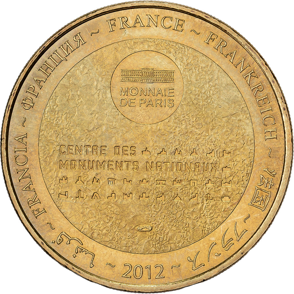Frankreich, Medaille, 56/ Mégalithes de Locmariaquer, 2012, MDP, Copper-nickel