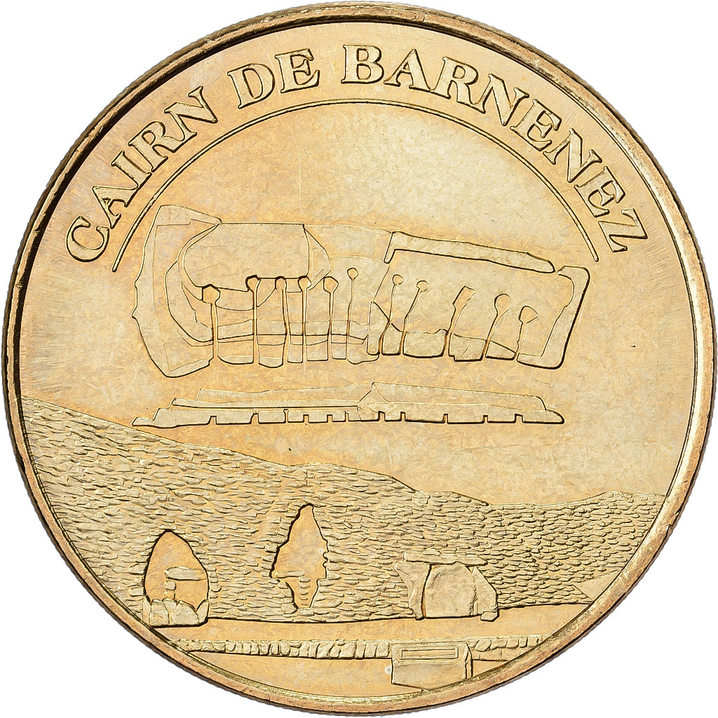 Frankreich, Medaille, 29/ Cairn de Barnenez, 2012, MDP, Copper-nickel Aluminium