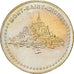 Francja, medal, Mont Saint-Michel, 2012, MDP, Miedzionikiel Aluminium, MS(63)