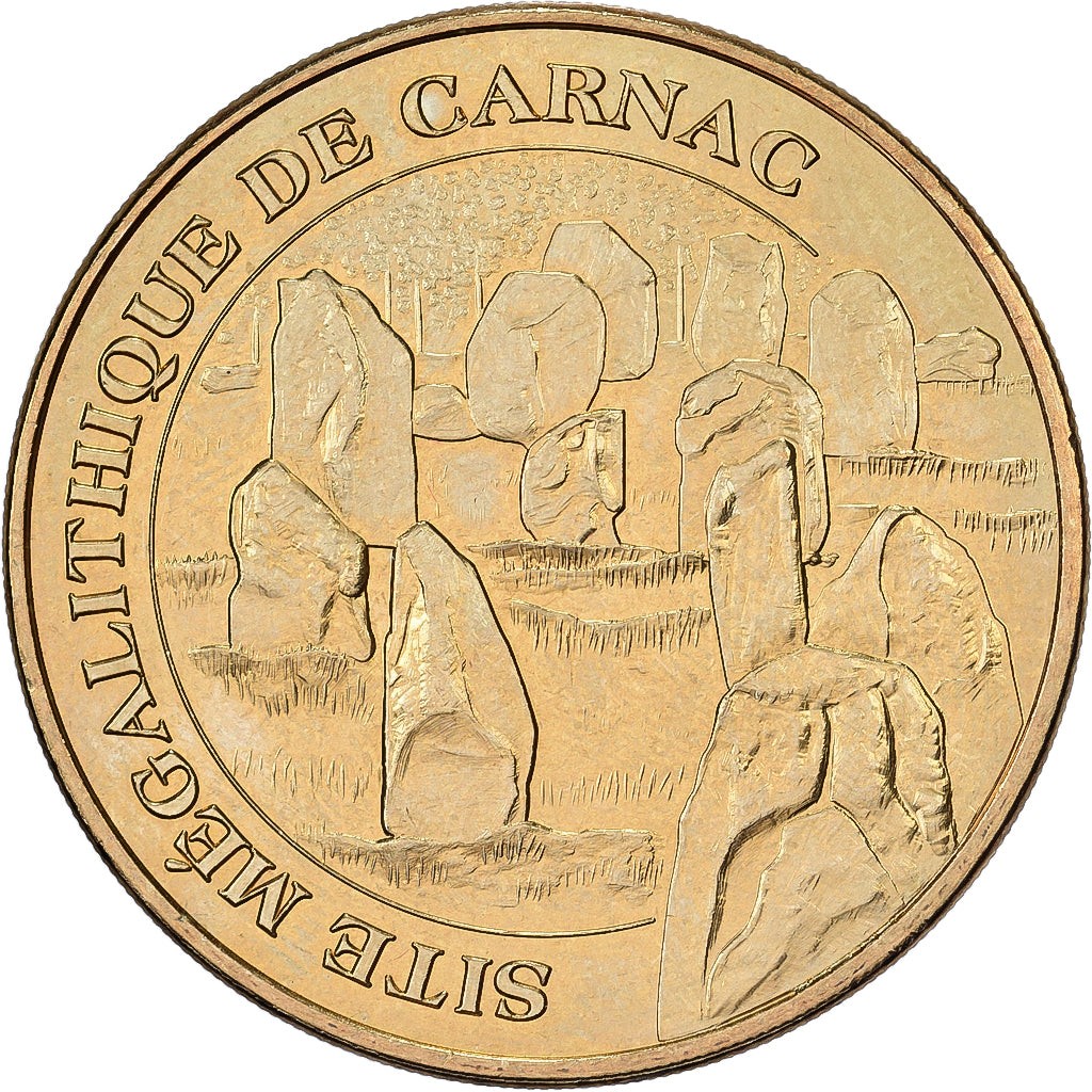 Francja, medal, 56/ Site Mégalithique de Carnac, 2013, MDP, Miedzionikiel