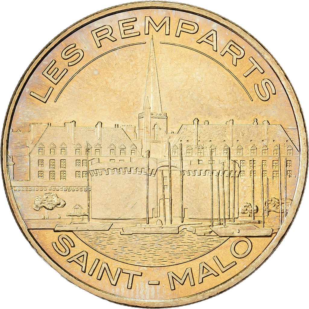 Frankreich, Medaille, Saint-Malo - les remparts, 2012, MDP, Copper-nickel