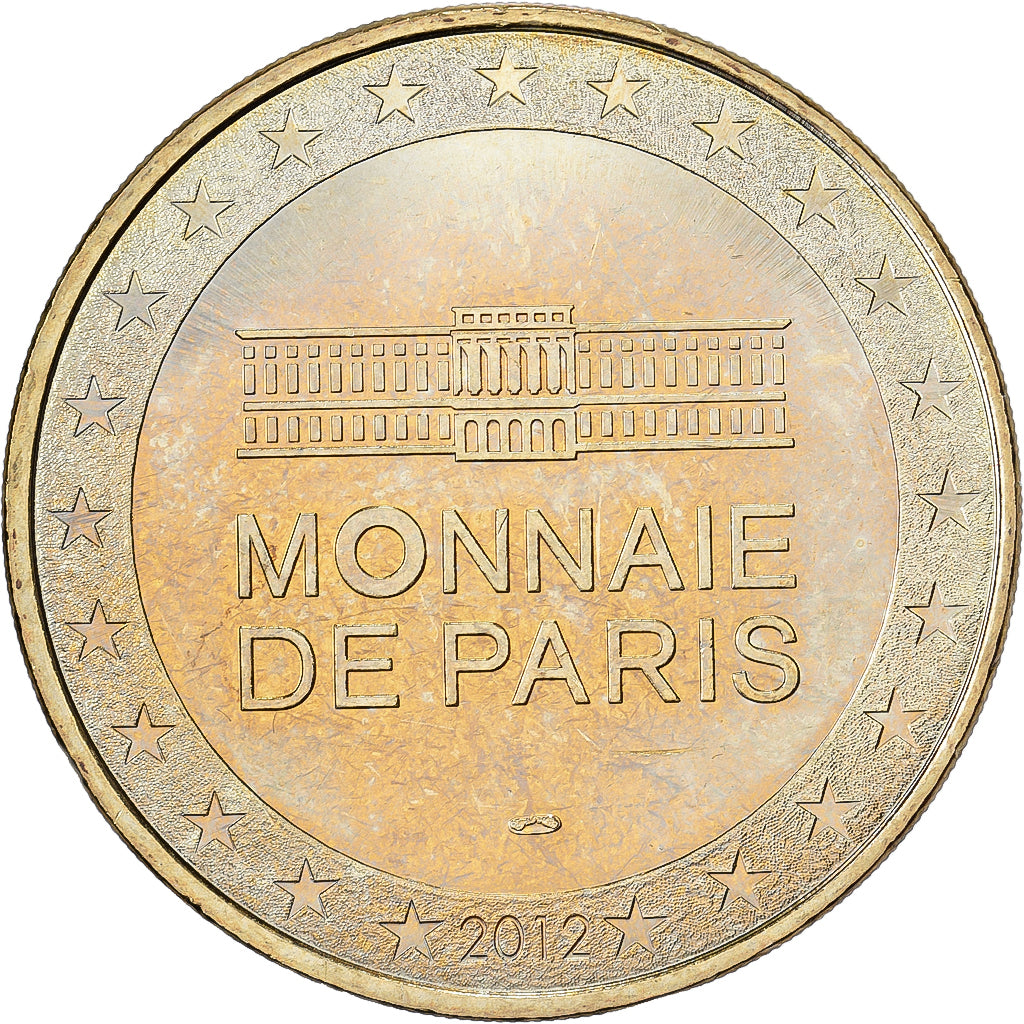Frankreich, Medaille, Saint-Malo - les remparts, 2012, MDP, Copper-nickel