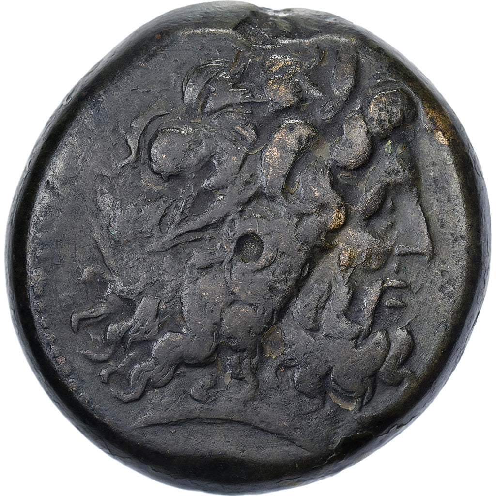 Egypte, Ptolemeüs IV, Diobol, 221-205 BC, Alexandria, Bronzen, FR+
