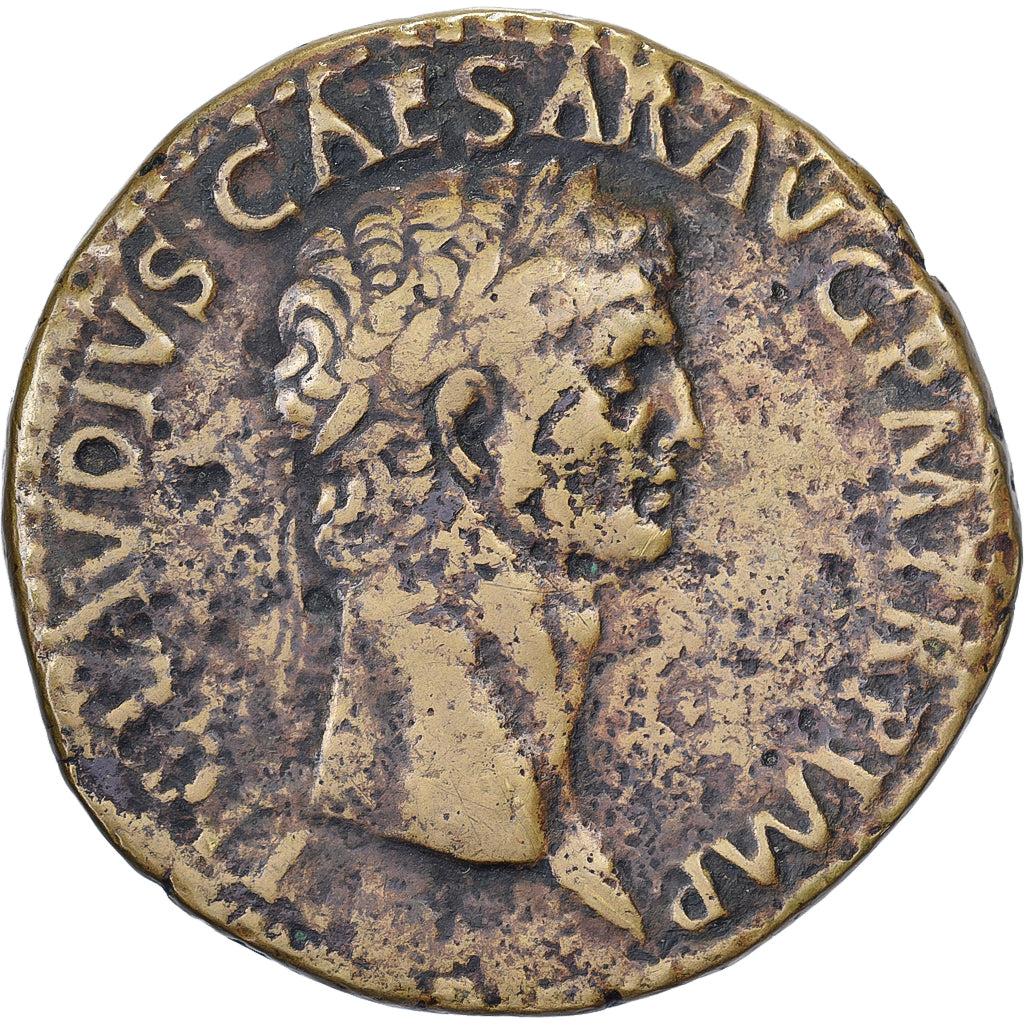 Claudius, Sestertius, 41-50, Rome, Bronze, VF(30-35), RIC:99