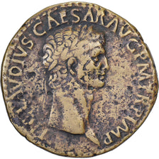 Claudius, Sestertius, 41-50, Rome, Bronze, VF(30-35), RIC:99