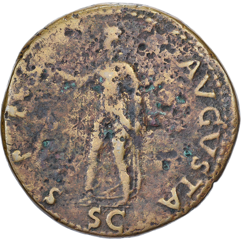 Claudius, Sestertius, 41-50, Rome, Bronze, VF(30-35), RIC:99