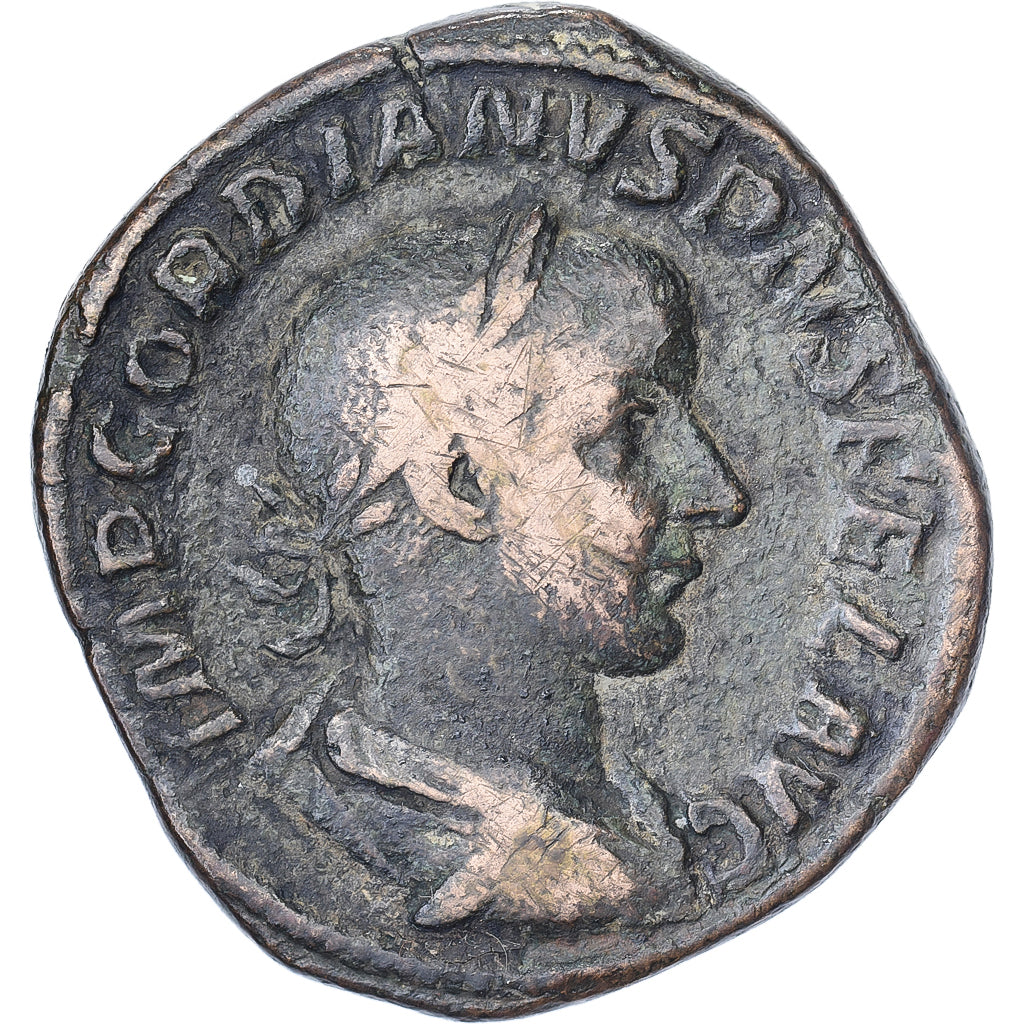 Gordien III, Sesterce, 241-244, Rome, Bronze, TB, RIC:302