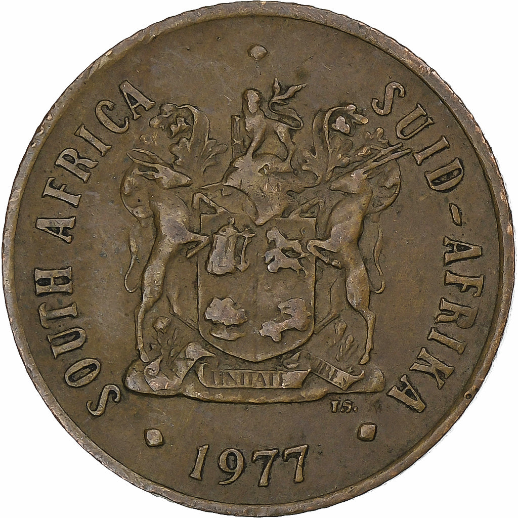 Sudafrica, 2 Cents, 1977