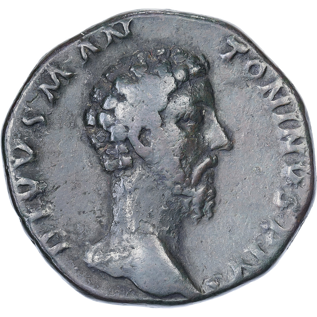 Divus Marcus Aurelius, Sestertius, 180, Rome, Bronze, EF(40-45), RIC:654