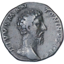 Divus Marcus Aurelius, Sestertius, 180, Rome, Bronze, EF(40-45), RIC:654