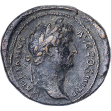Hadrian, As, 137-138, Rome, Bronze, EF(40-45), RIC:2414