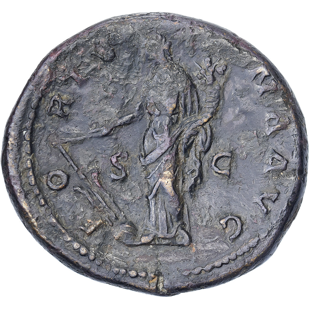 Hadrian, As, 137-138, Rome, Bronze, EF(40-45), RIC:2414