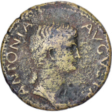 Antonia, Dupondius, 41-50, Rome, Bronze, VF(30-35), RIC:92