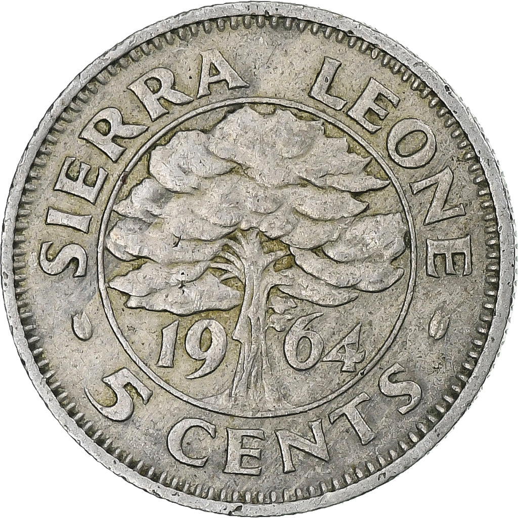Sierra Leone, 5 Cents, 1964