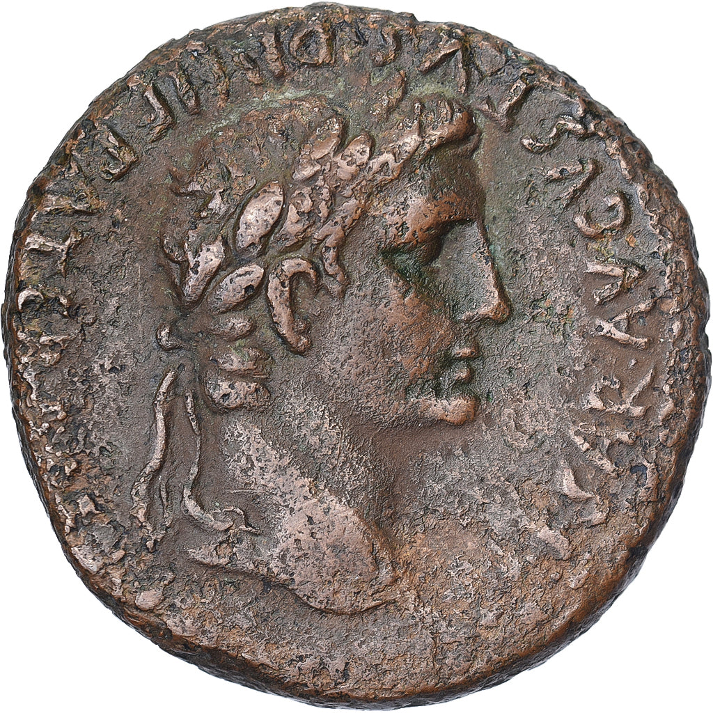 Augustus, As, 9-14, Lugdunum, Bronze, VF(20-25), RIC:233
