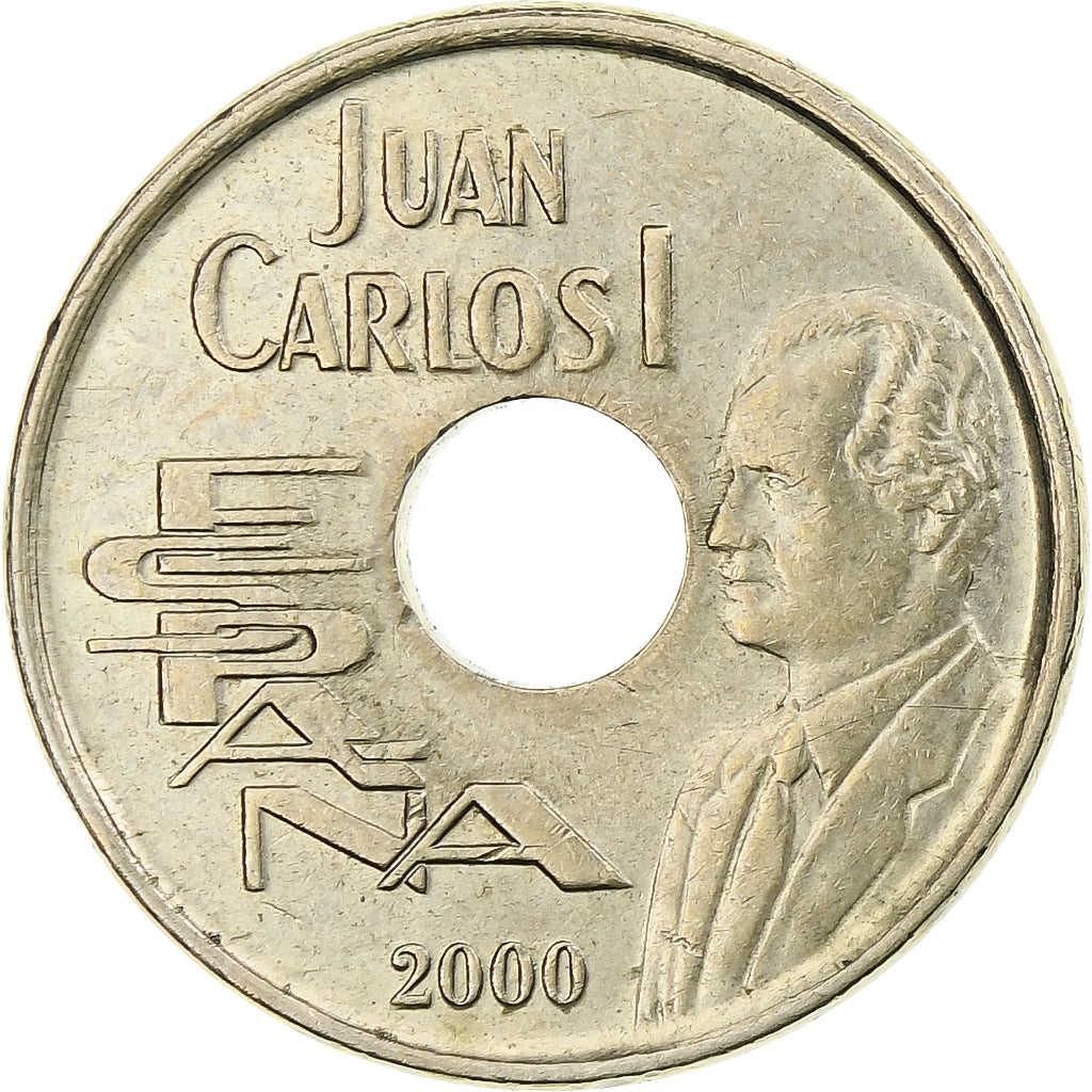 Espagne, 25 Pesetas, 2000
