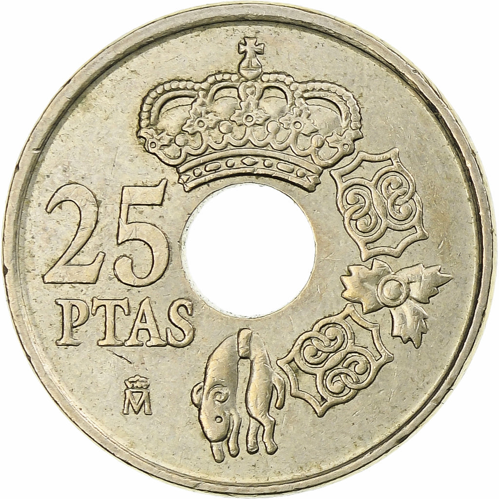 Espagne, 25 Pesetas, 2000