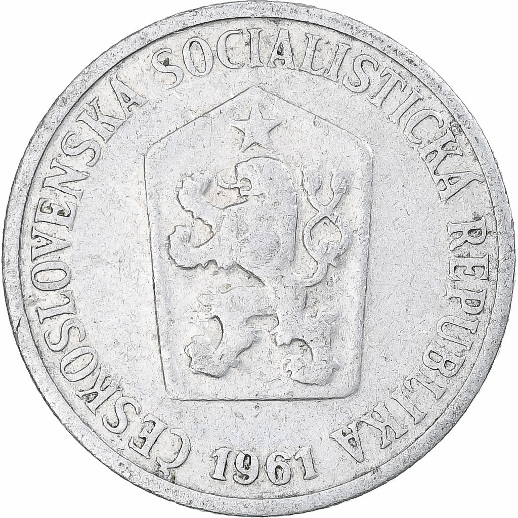 Checoslováquia, 10 Haleru, 1961