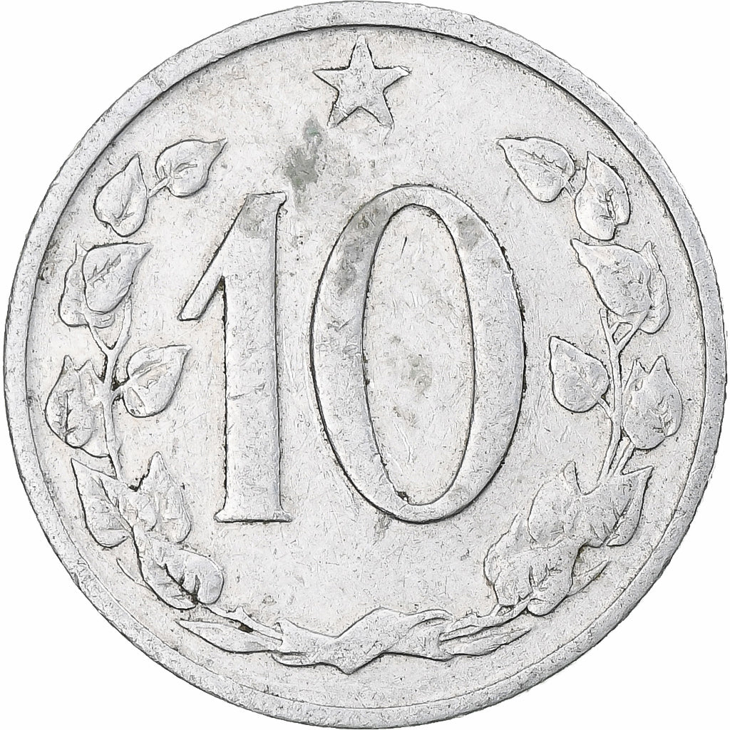 Checoslováquia, 10 Haleru, 1961