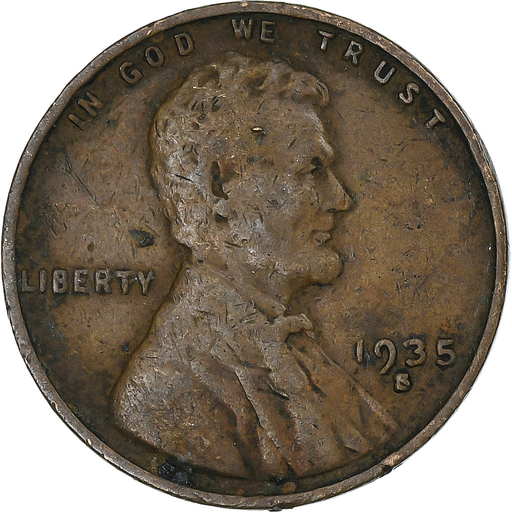 Estados Unidos, Cent, 1935