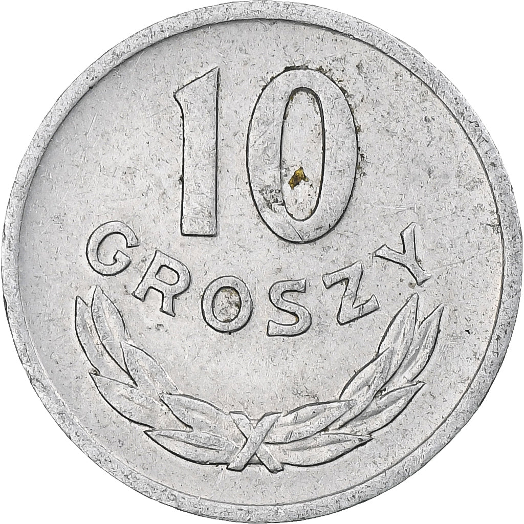 Polonia, 10 Groszy, 1963