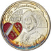Frankreich, Medaille, Alsace - Coiffe alsacienne, Gilt steel, Colourized, UNZ