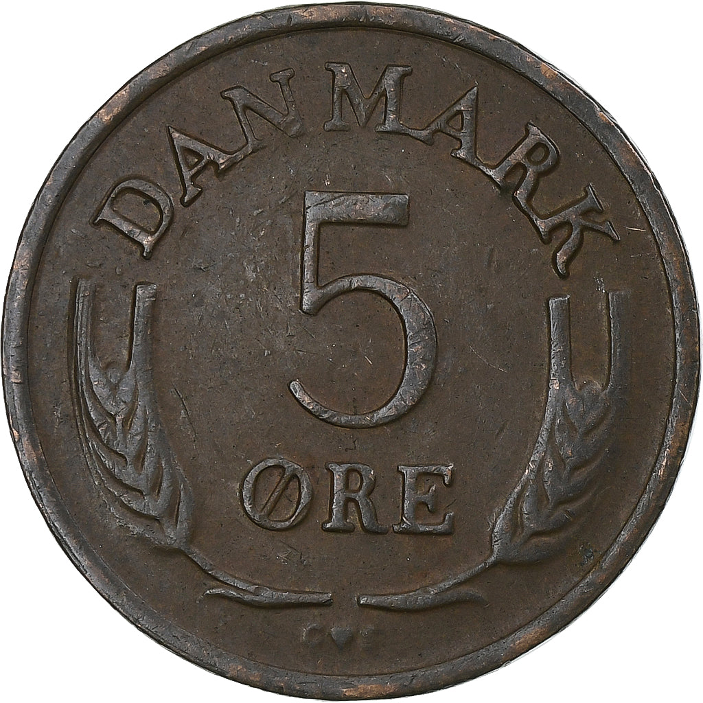 Danimarca, 5 Öre, 1966