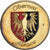 Frankreich, Medaille, Obernai - La place du marché, Gilt steel, Colourized, UNZ