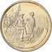 Frankreich, Medaille, Les Vosges, Gilt steel, Colourized, UNZ