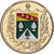Francja, medal, Les Vosges, Gilt steel, Colourized, MS(63)