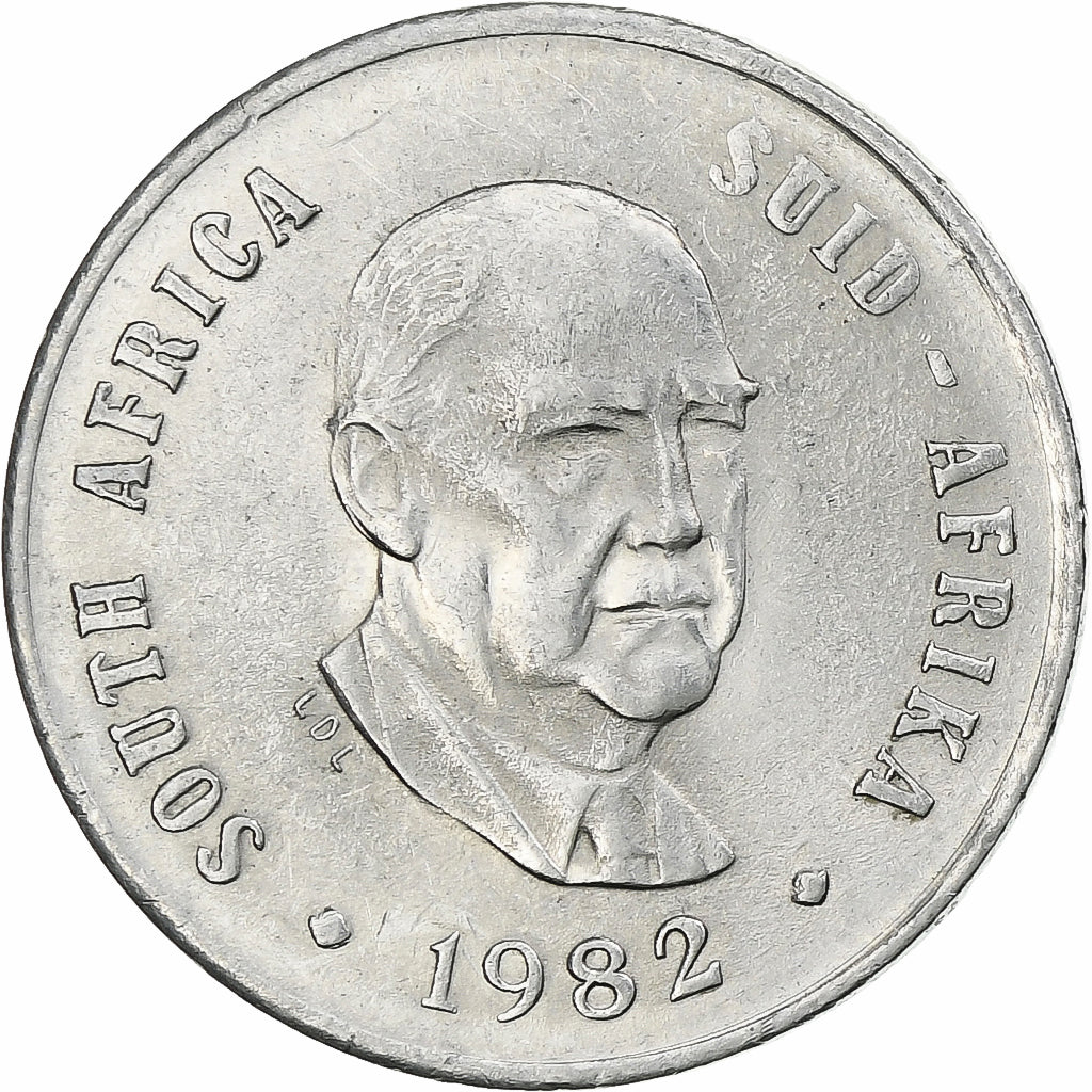 Afrique du Sud, 10 Cents, 1982