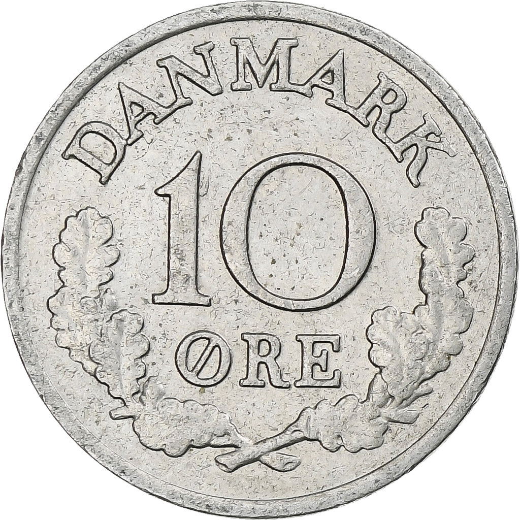 Danimarca, 10 Öre, 1964