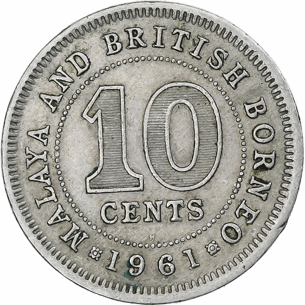 MALAYA, 10 Cents, 1961