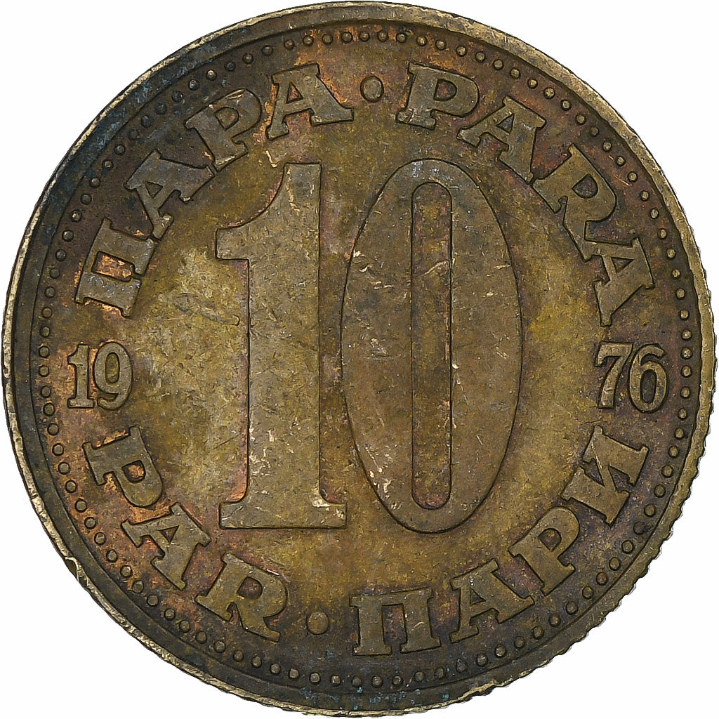 Yougoslavie, 10 Dinara, 1976