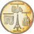 Francja, medal, Monuments de Paris, Gilt steel, Colourized, MS(60-62)