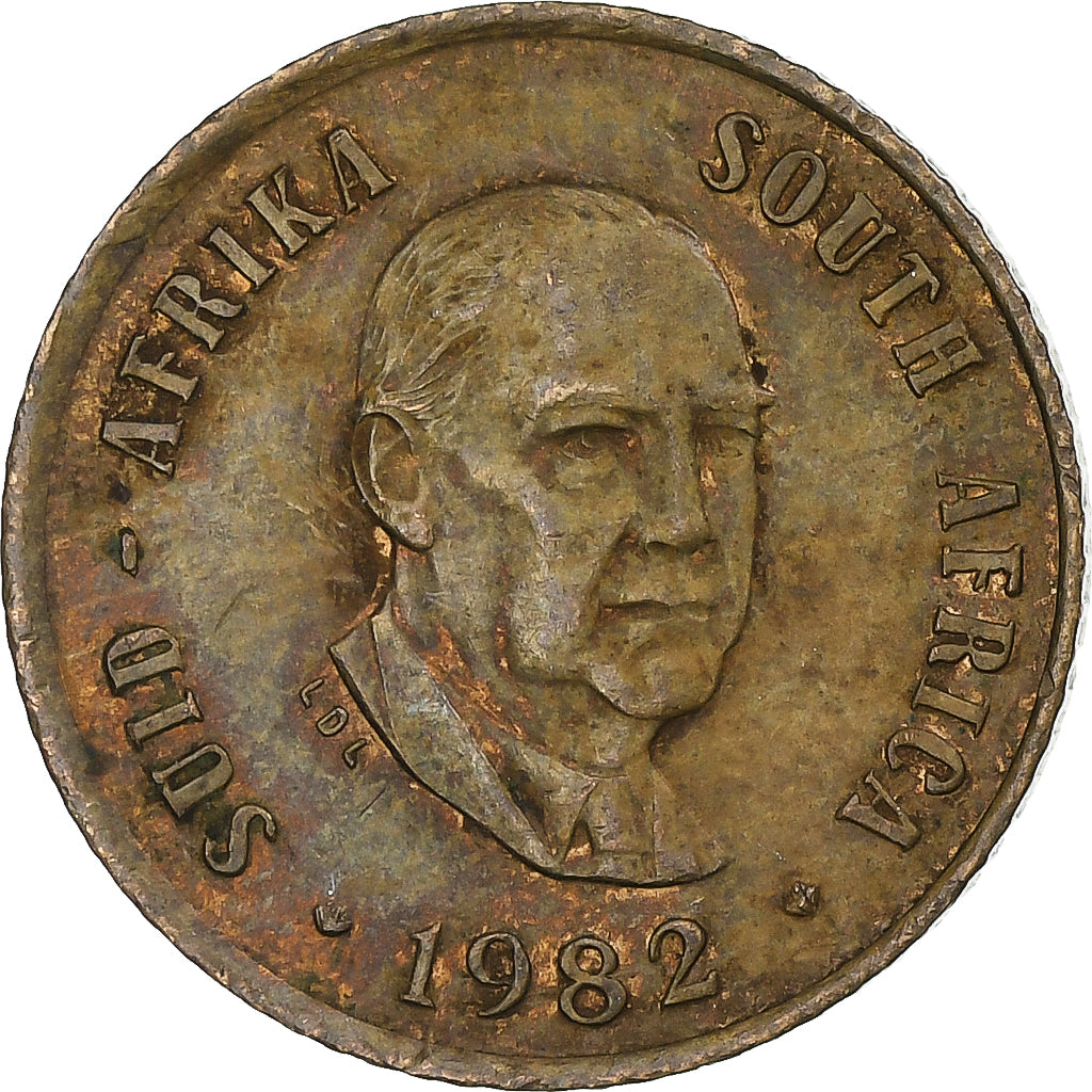 Sudafrica, 1 Cent, 1982
