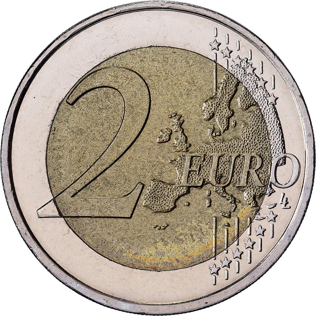Monaco, Albert II, 2 Euro, Admission à l'ONU, 2013, MDP, Bimetaliczny, MS(63)
