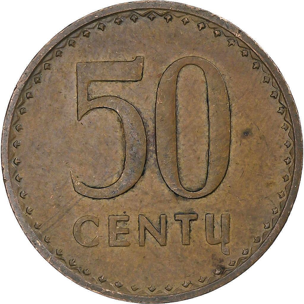 Lituanie, 50 Centu, 1991