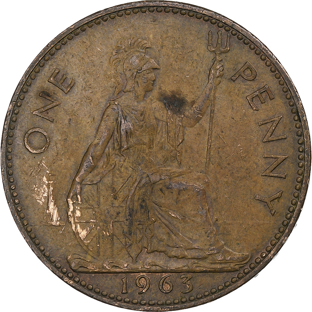 Großbritannien, Penny, 1963