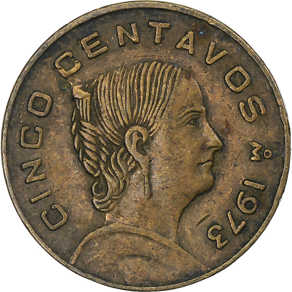 Mexiko, 5 Centavos, 1973