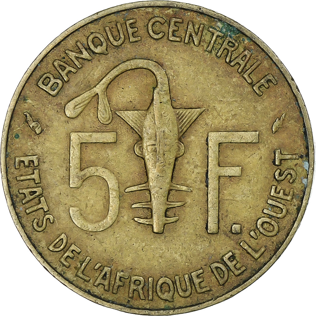 Kraje Afryki Zachodniej, 5 Francs, 1978