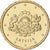 Latvia, 10 Centimes, 2014, Stuttgart, Nordic gold, MS(64)