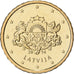 Latvia, 10 Centimes, 2014, Stuttgart, Nordic gold, UNZ+