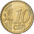Lithuania, 10 Centimes, 2015, Vilnius, Nordic gold, MS(64)