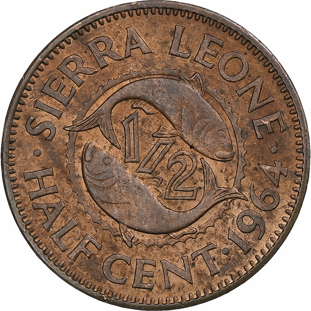 Sierra Leone, 1/2 Cent, 1964