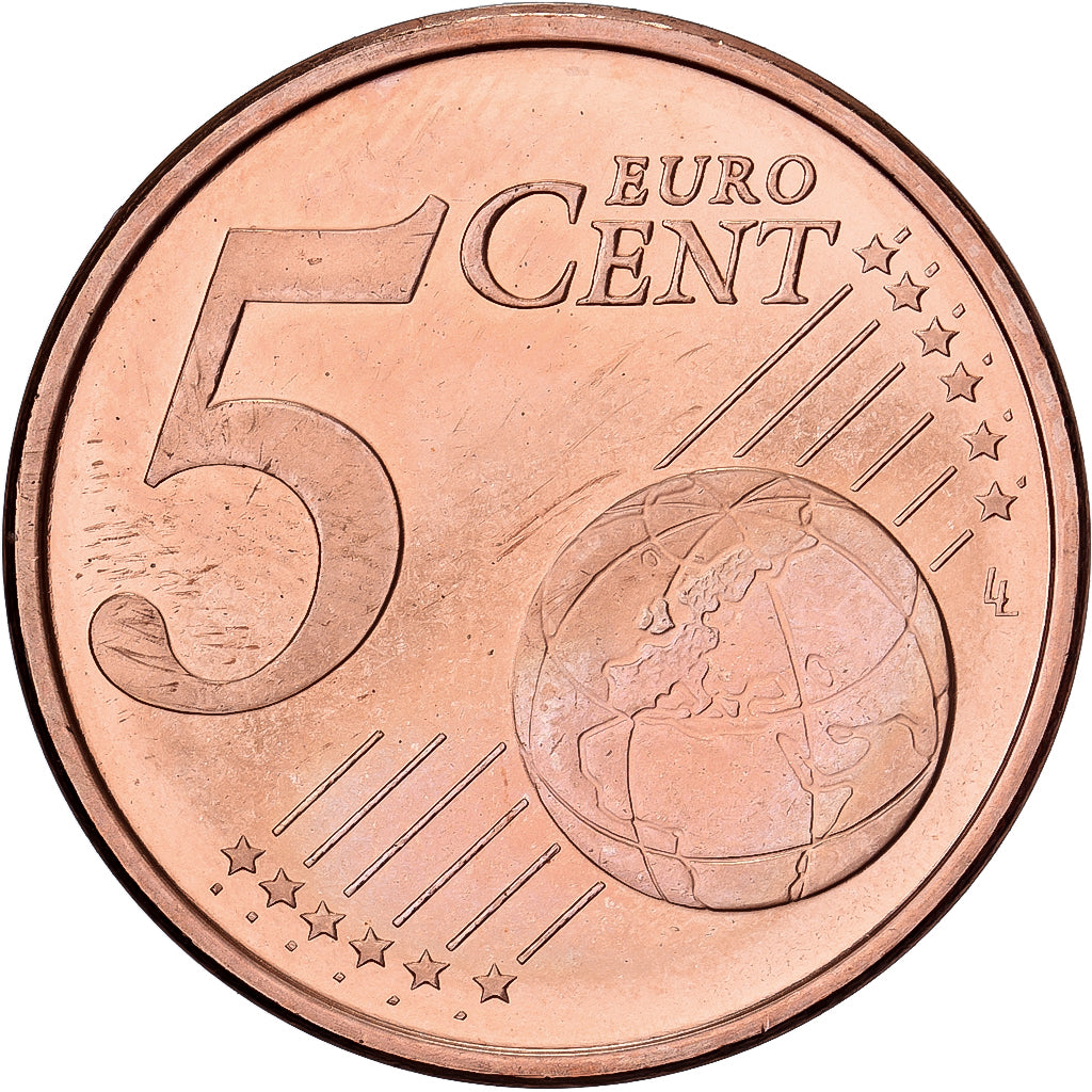 Estonia, 5 Centimes, 2011, Vantaa, Cobre chapado en acero, FDC