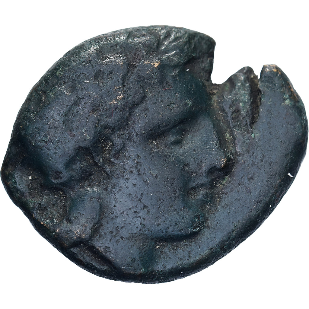 Campania, Æ Unit, ca. 325-320 BC, Neapolis, Bronze, S+, HGC:1-470, HN Italy:568